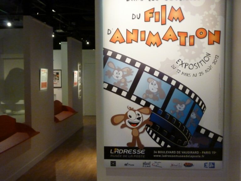 « Dans les coulisses du film d’animation » au musée de la poste