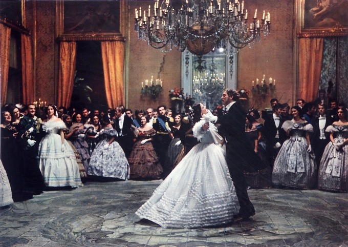Claudia Cardinale et Burt Lancaster dans le Guépard de Visconti, 1963