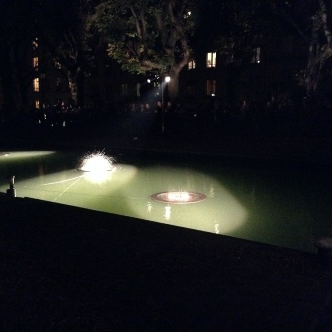 Fosse d'orchestre de Rosa Barba